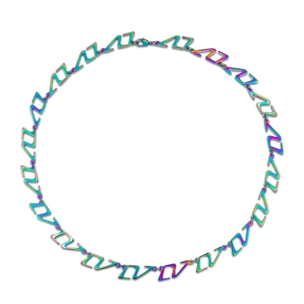 Louis Vuitton 2054 chain necklace in rainbow